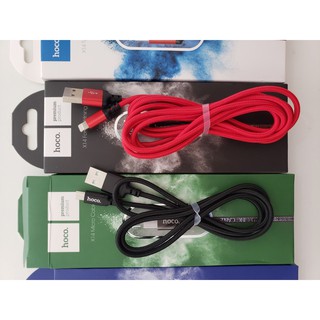 Cáp sạc nhanh dây dù cho iphone Lighting Hoco Dài 1,2M chính hãng