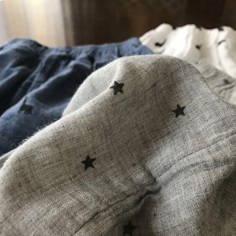 Quần short vải cotton thời trang mùa hè cho bé trai