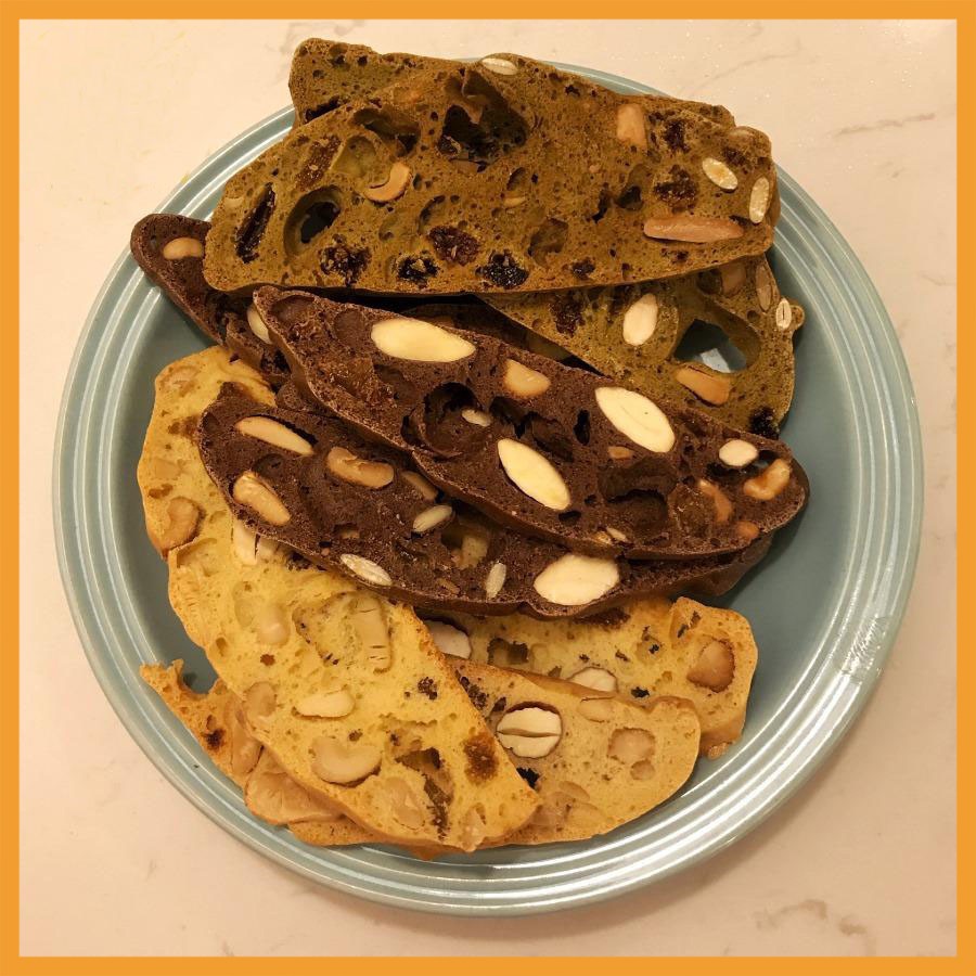 Bánh ăn kiêng Biscotti nguyên cám, bánh ăn kiêng vị socola - B01 | BigBuy360 - bigbuy360.vn