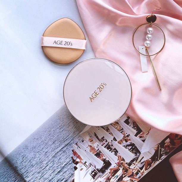 Phấn Tươi Dưỡng Da AGE 20's 14g X 2 Lõi