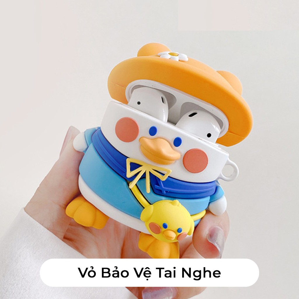 【EP-KRK】Vỏ đựng hộp sạc tai nghe Bluetooth Airpods 1/2 họa tiết mới