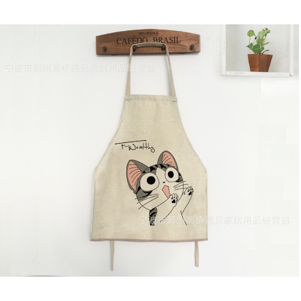 [TẠP DỀ CANVAS] Tạp Dề Canvas, Tạp Zề Dễ Thương Nhà Bếp Xinh Tươi, Cute, Trending