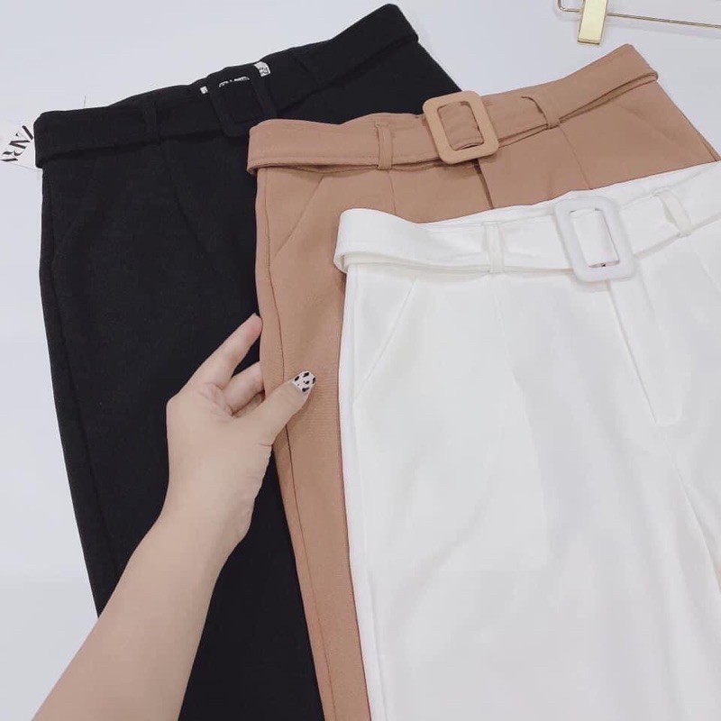 Quần tây zara xuất xịn kèm belt sang chảnh như hình