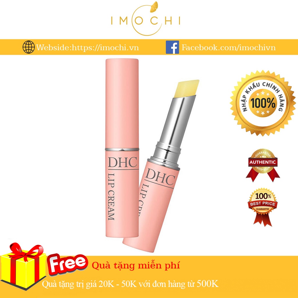 Son Dưỡng Môi DHC Không Màu Lip Cream 1.5g (NHẬP KHẨU CHÍNH HÃNG)