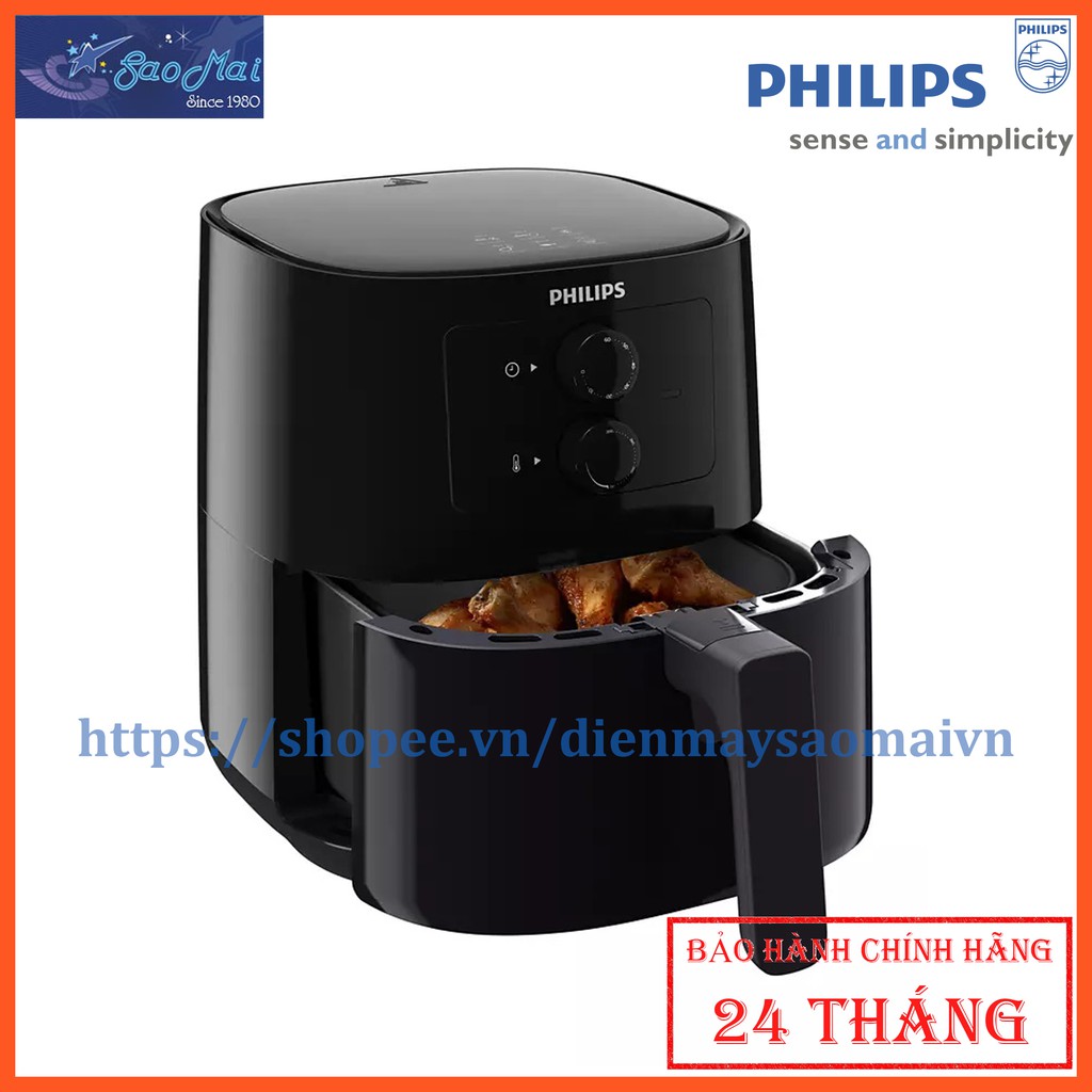 Nồi chiên không dầu thế hệ mới Philips HD9200