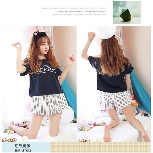BST QUẦN ÁO MUA HÈ- Fullset quần và áo đáng yêu-xinh xắn-mặc thoải mái-chất vải thoáng mát