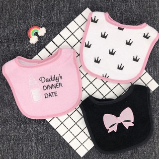 Set 3 yếm ăn dặm bé gái