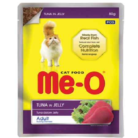 [80g] Pate cho mèo Me-O nhiều hương vị dạng thạch