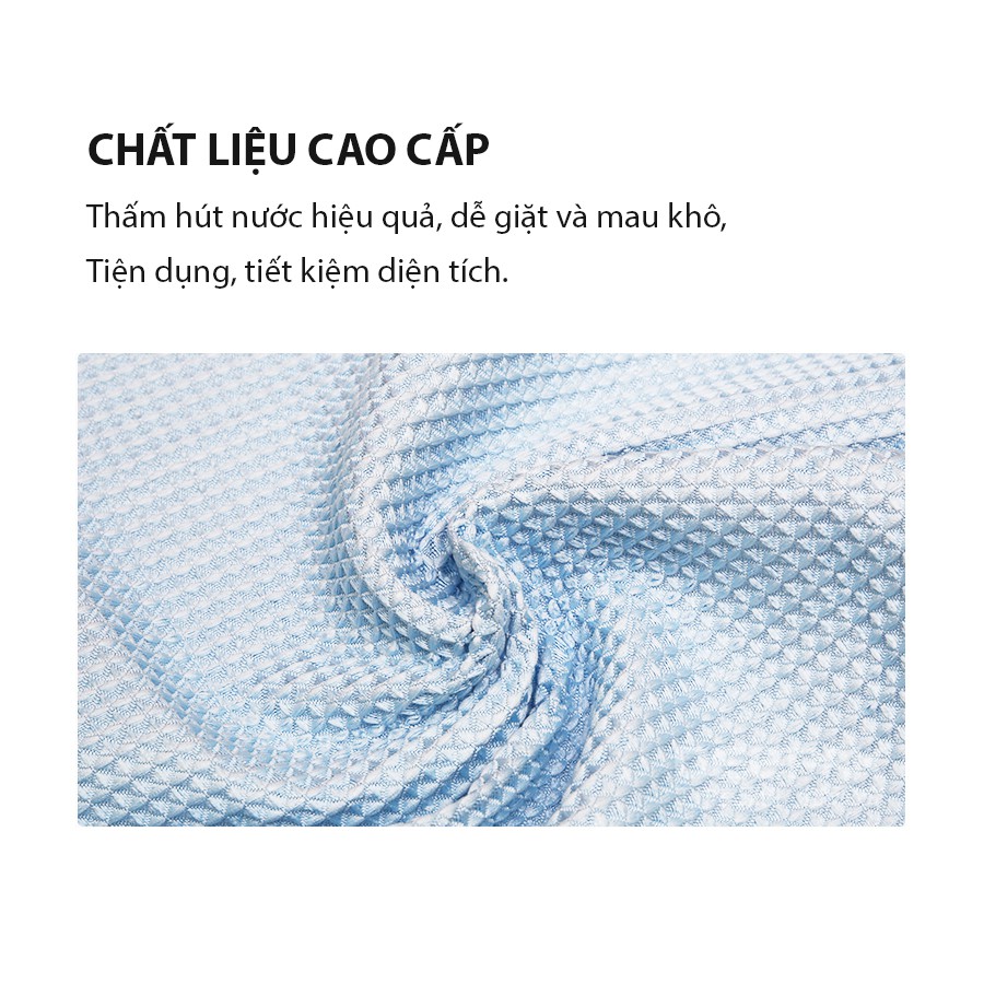 Khăn Lau Đa Năng 3D CIND LEJ6027 Màu Lam (64*43*0.2cm) Nhập Khẩu Chính Hãng