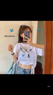 🧚‍♀️Áo Rút Dây 2 Bên Bướm
