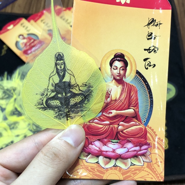 Lá Bồ Đề bình an, may mắn - đã được khai quang, trì chú xin lộc | BigBuy360 - bigbuy360.vn