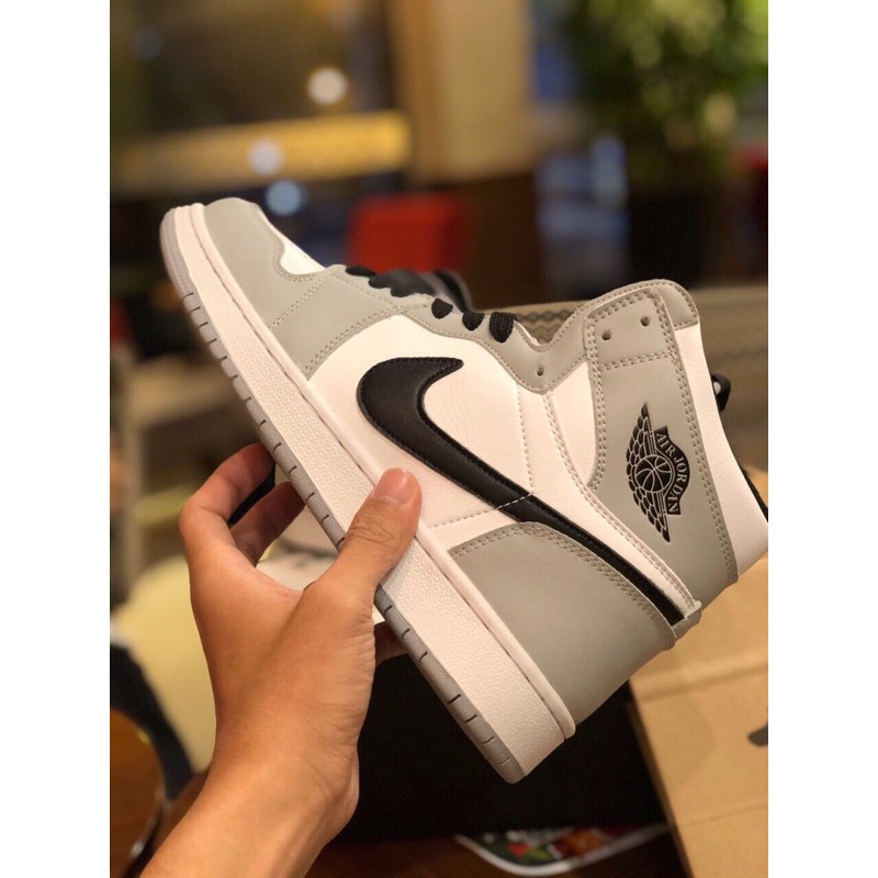 [Full box] Giày thể thao jordan 1 high smoke [ Sneaker ] [ Jordan xám cổ cao ] [ JD 1 ] [ air jordan ] | BigBuy360 - bigbuy360.vn