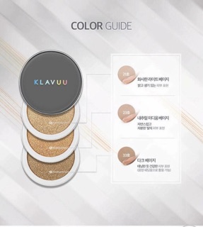 Phấn nước Cao cấp Klavuu tone 21