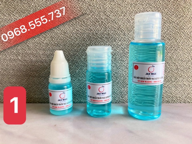 Dầu làm sạch diệt khuẩn trước khi wax lông Úc