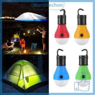 Hanging 3LED Camping Tent Light 3 Modes Dimmable Waterproof Emergency Bulb