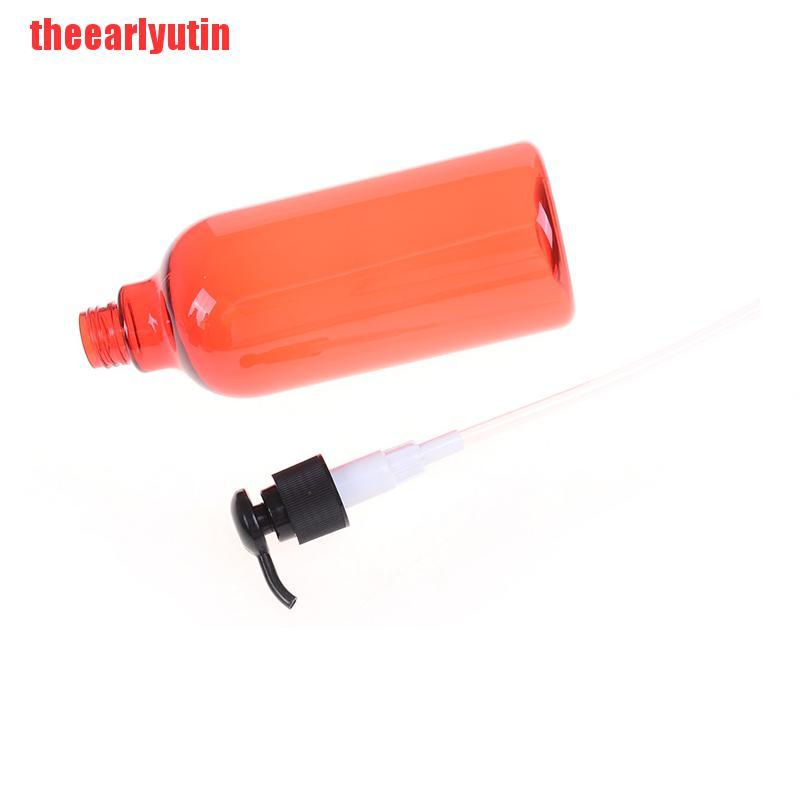 UTIN Plastic 500ML Hand Pump Bathroom Liquid Dispenser Shampoo Bottles