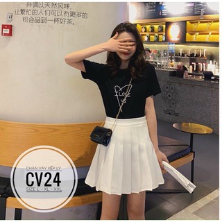 Bigsize Chân váy xếp ly CV24