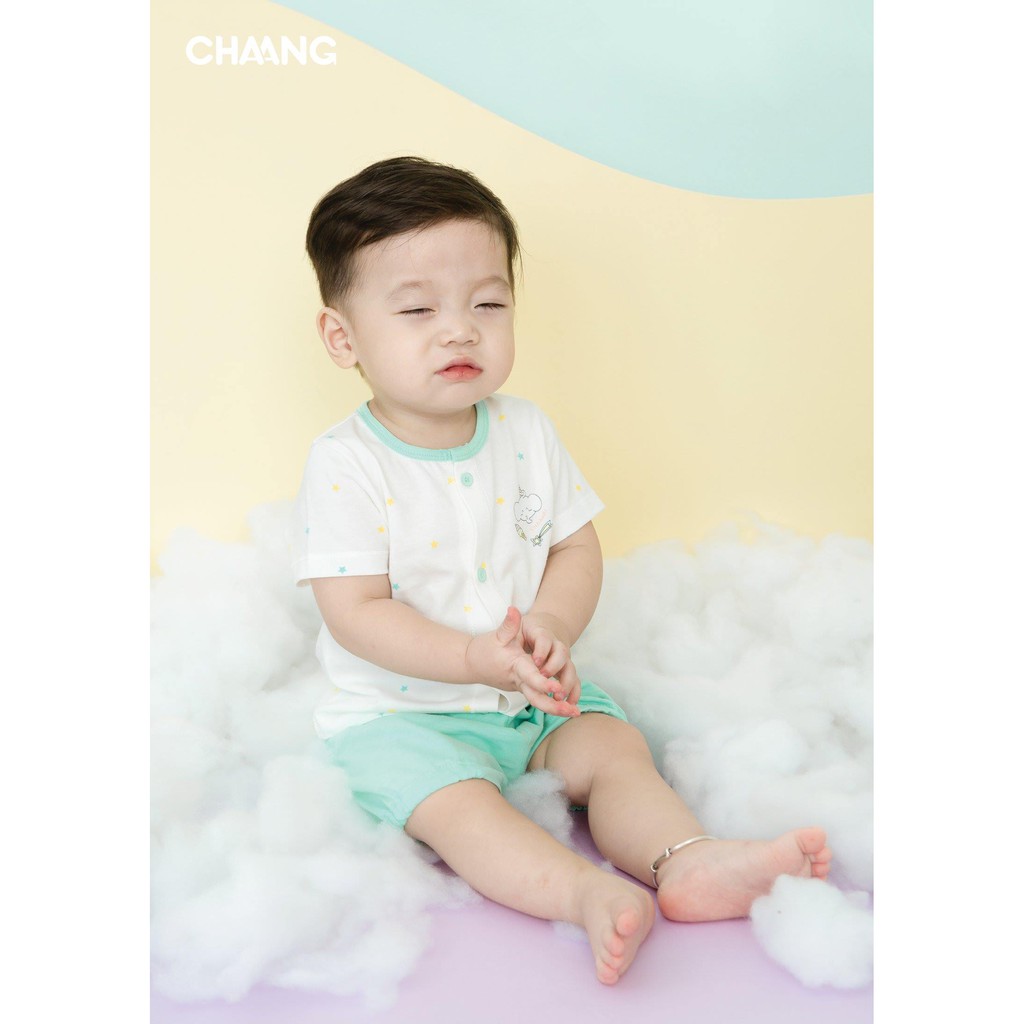 Bộ quần áo cộc cúc giữa sao CHAANG MAGICAL