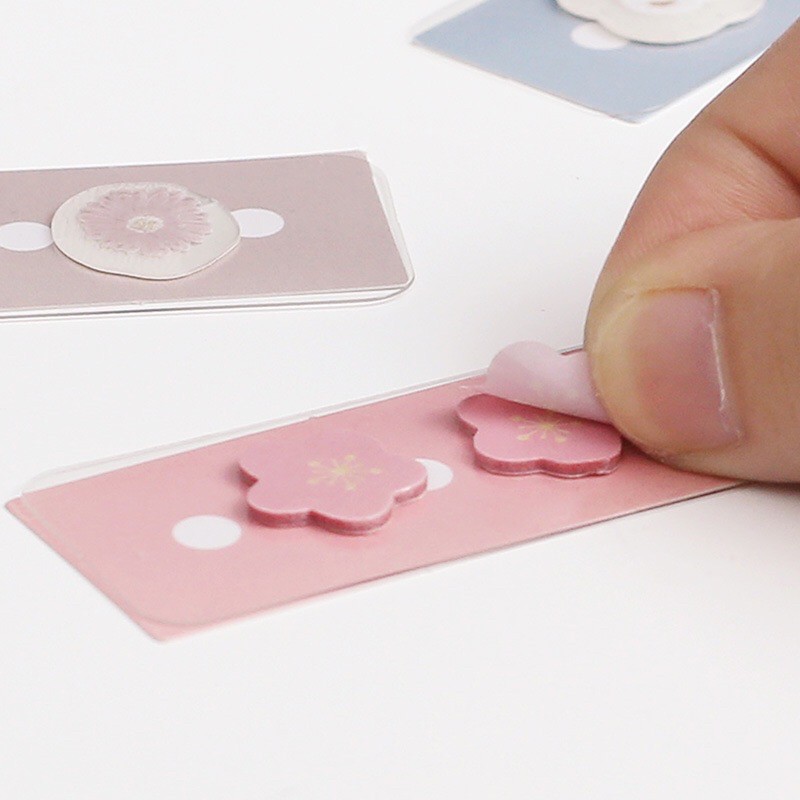 60 sticker hoa nhỏ nhắn xinh xắn