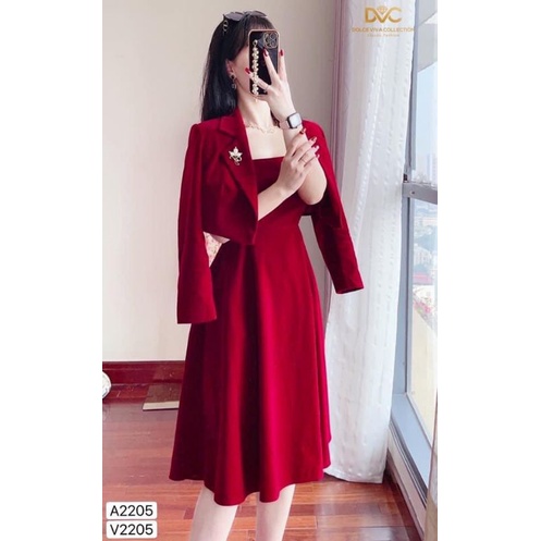Đầm váy thiết kế - Chính hãng Thương Hiệu DVC Global Fashion – Mẫu S2205 