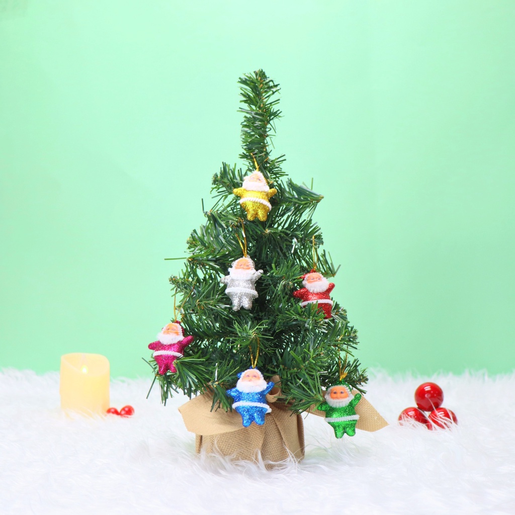Cây Thông Noel Nhí C30 Cây Thông Trang Trí Giáng Sinh Kèm Đèn Và Phụ Kiện