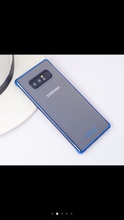 Ốp lưng clear cover cho samsung Note 8