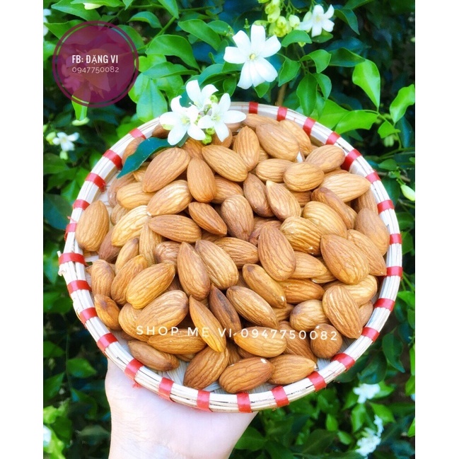 HẠNH NHÂN SỐNG CHUẨN MỸ làm sữa ,làm bánh gói 500GRAM