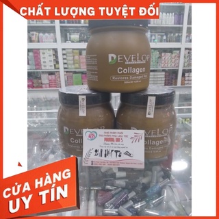 Hấp dầu collagen develop màu nâu 500ml