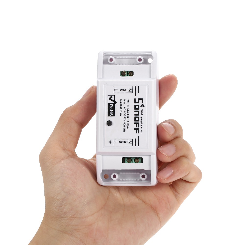 Bộ 3 Công Tắc Điều Khiển Từ Xa Sonoff basic  Kết Nối Wifi