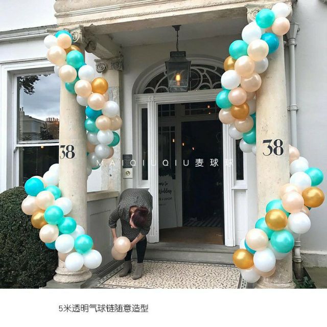 Dây kết bóng bay tạo kiểu nghệ thuật dài 5m