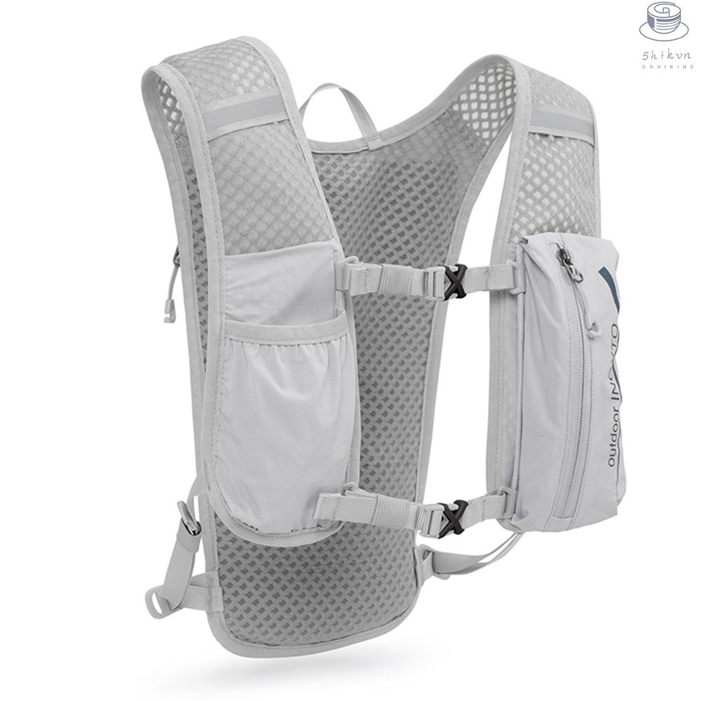 Balo thể thao 5L thoáng khí siêu nhẹ cho nam và nữ dùng khi chạy bộ/đi xe đạp thể thao/đi bộ đường dài/cắm trại/leo núi