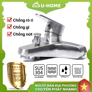 U-HOME Phòng tắm Vòi nước Tắm một cái Giao Linh hoạt ống mềm Chuyên dung Phòng tắm Vòi nước Inox 304 Trong tường