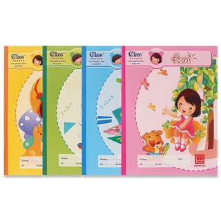 5 quyển vở Hồng Hà 4 ô ly vuông 96 trang