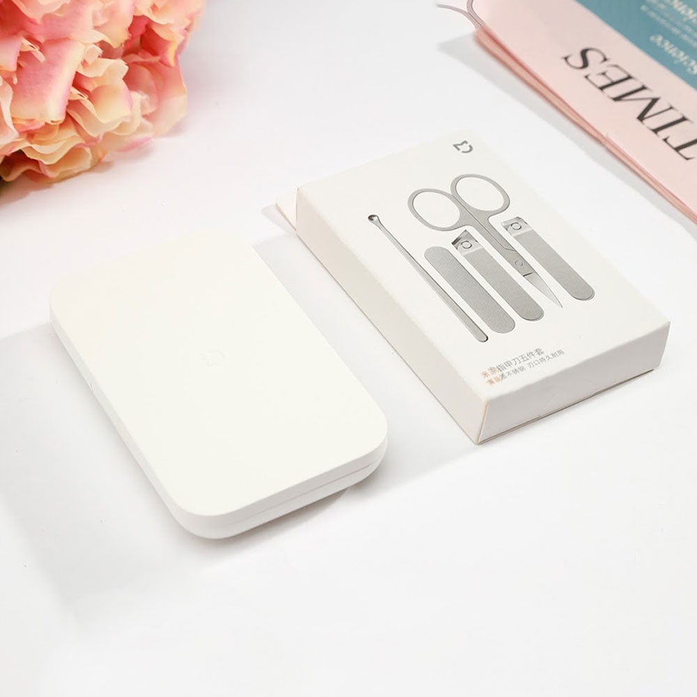 Bộ dụng cụ chăm sóc, cắt móng tay Xiaomi Mijia 5 món, thép không gỉ