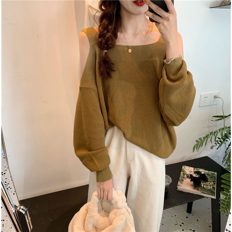 Áo len kiểu / áo len hở vai / dừng nhận order từ 25/12 nghỉ tết/kèm ảnh thật và video(hàng order ) | BigBuy360 - bigbuy360.vn