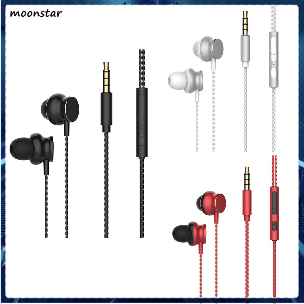 Tai Nghe Nhét Tai Chống Ồn Có Micro Âm Thanh Siêu Trầm