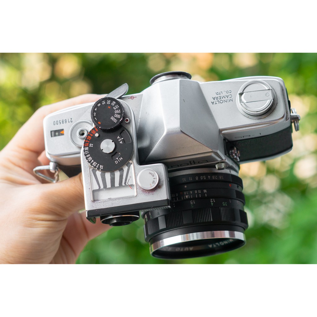 Máy film cổ Minolta SR-1 cực vintage