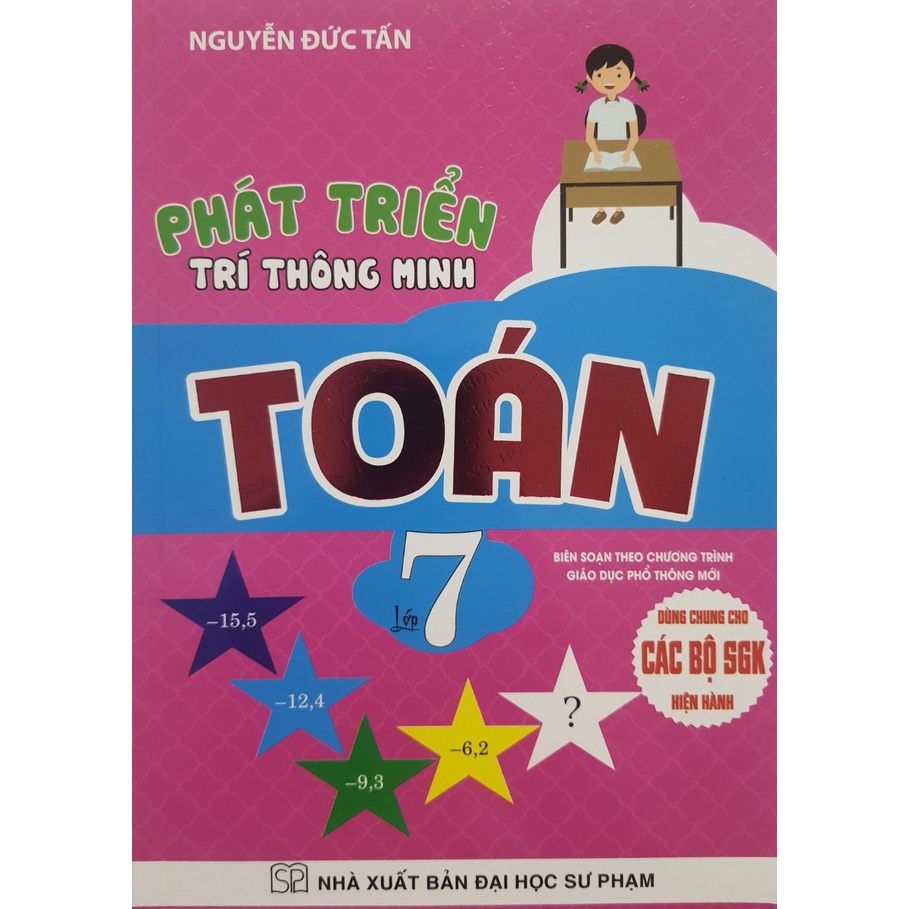 Sách - Phát triển trí thông minh Toán lớp 7 (Dùng cho bộ SGK hiện hành)
