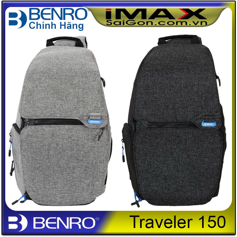 BA LÔ MÁY ẢNH BENRO TRAVELER 150: 1 BODY, 1 LEN, 1 FLASH