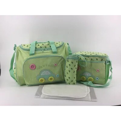Balo bỉm sữa đa năng bền chắc bộ gồm 5 sản phẩm