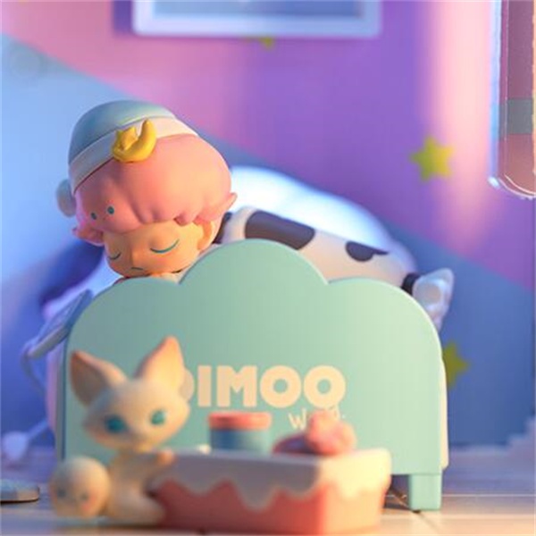 ★Hgtoys★  Búp Bê POPMART Dimoo Homebody Series Đồ Chơi Trang Trí Thời Thượng