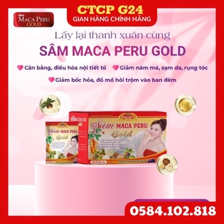 Sâm Maca Peru Gold cân bằng nội tiết tố, đẹp da đẹp dáng giảm rụng tóc