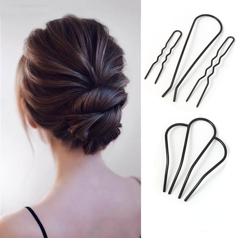 Kẹp Tóc Đính Bóng Tròn Phong Cách Hàn Quốc Mới