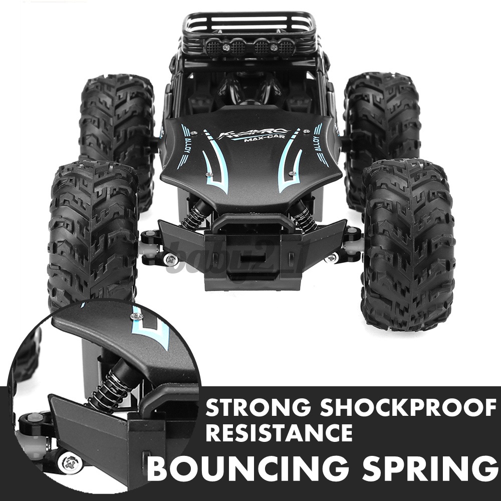 Ready Stock 1:18 RC Truck 70KM / H Electric RC 2.4G RTR Xe điều khiển từ xa 15KM / h Quà tặng