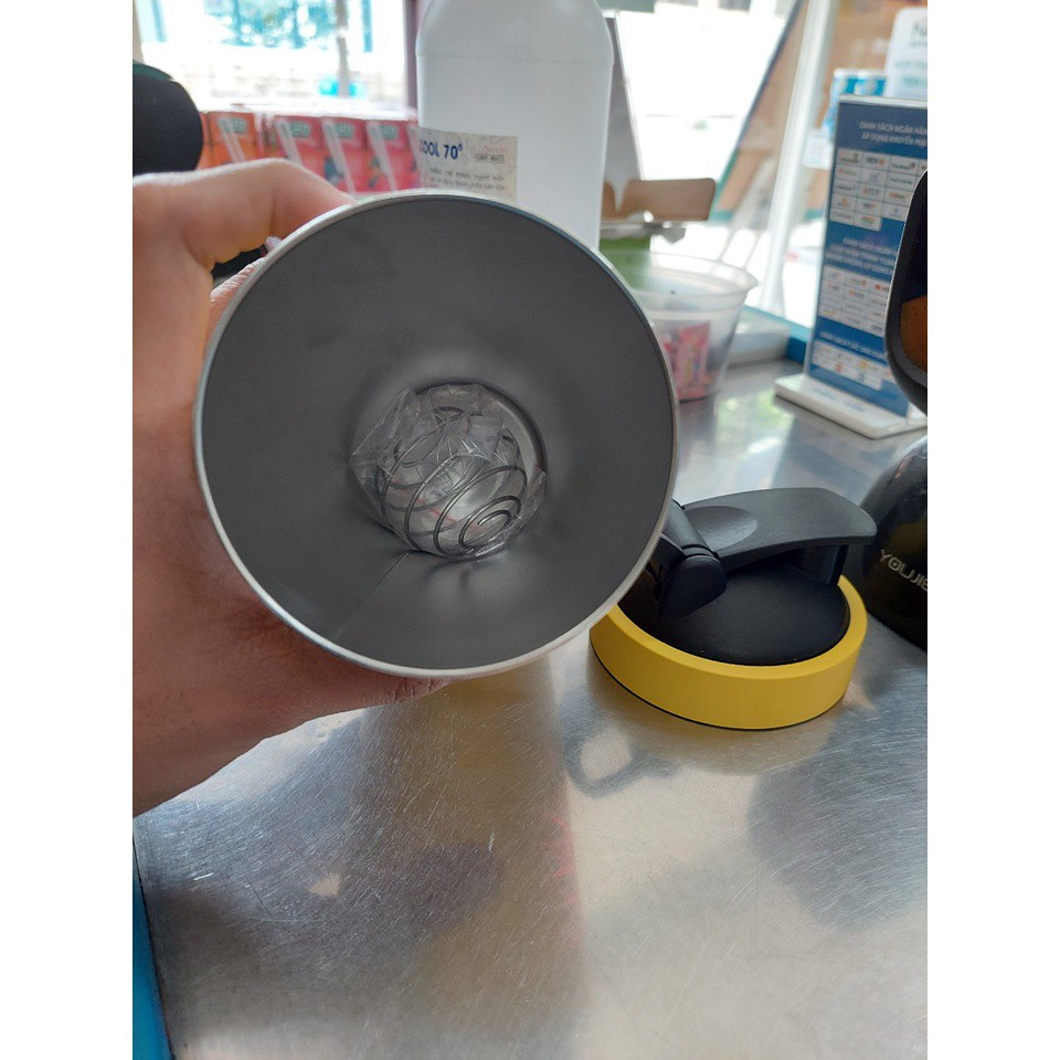 Bình giữ nhiệt lumilac cao cấp dung tích 800ml giữ nhiệt giữ lạnh tốt màu vàng hàng khuyến mãi giá rẻ