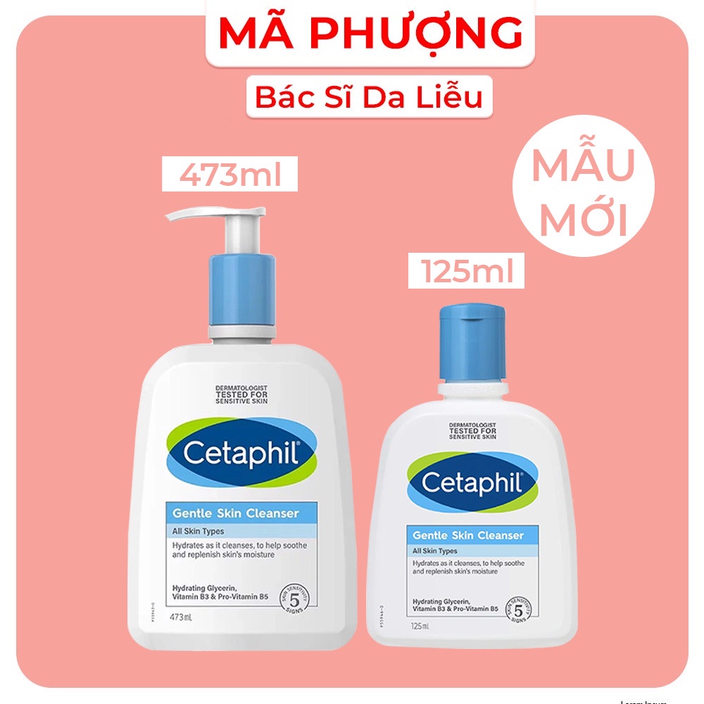 Sữa rửa mặt Cetaphil Gentle Skin Cleanser
