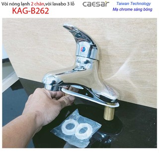 Vòi chậu nóng lạnh CAESAR B262