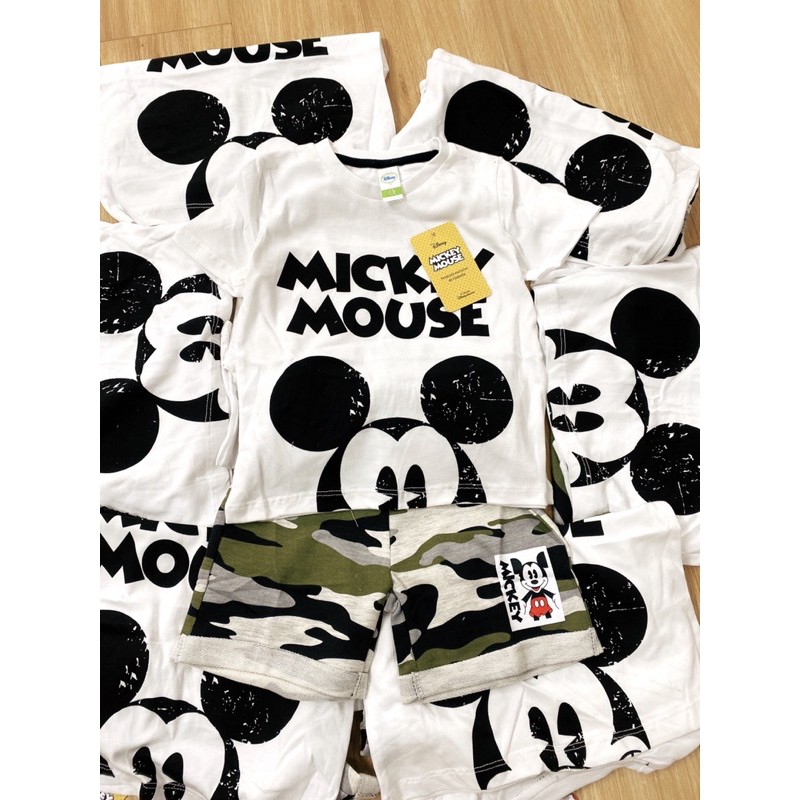 Set Micky rằn ri CA xuất xịn cho bé