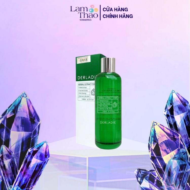 Nước Hoa Hồng Tràm Trà Ngăn Ngừa Mụn Derladie Herbal Extract Toner