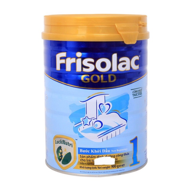 Sữa bột Frisolac gold 1 900g